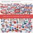 Red White and Blue Jumbo Clipart Pack