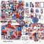Happy 4Th Of July Kit+Free Cards & Clusters By NLD designs