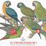 CU Vintage Fauna No 1 Parrots