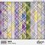 Irises Plaid Papers by Aimee Harrison