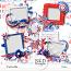 C est La Fete...Bastille Day Clusters By NLD Designs
