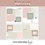 Merge and Slide Digital Scrapbooking Photobook Templates by Lynn Grieveson