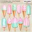 CU Watercolor - Ice Cream