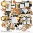 Time Captured,Gold & Glam Clusters By NLD Designs