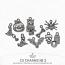 CU Charms No 2 Halloween