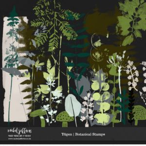 Yūgen | Botanical Stamps by Rachel Jefferies