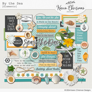 By the Sea Elements by Karen Chrisman