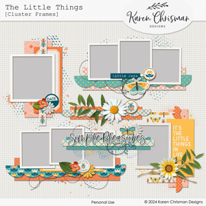 The Little Things Cluster Frames by Karen Chrisman
