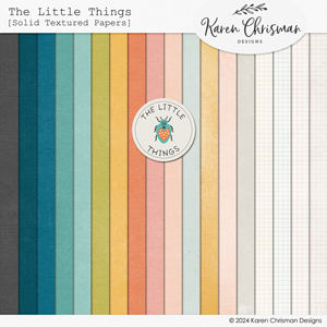 The Little Things Solid Papers by Karen Chrisman