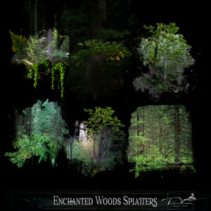 Enchanted Woods Splatters