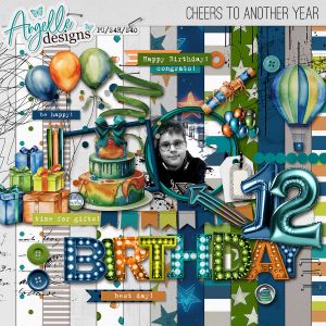 Cheers to Another Year by Angelle Designs