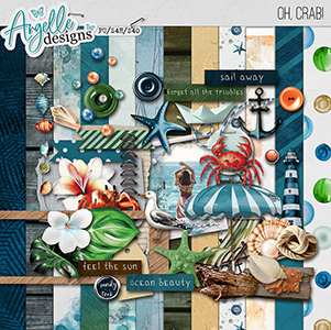Oh, Crab! by Angelle Designs