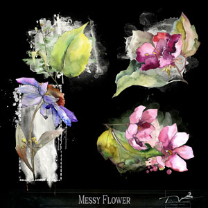 Messy Flower