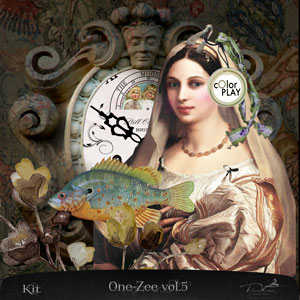 One-Zee Vol 05 Digital Art Mini Kit