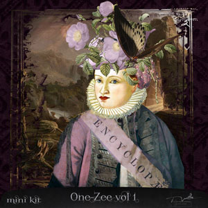 One-Zee Vol 01 Digital Art Mini Kit