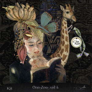 One-Zee Vol 04 Digital Art Mini Kit