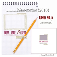 52 Inspirations :: 2010 {BONUS No. 5}