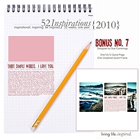 52 Inspirations :: 2010 {BONUS No. 7}