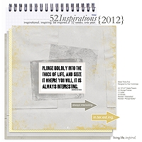 52 Inspirations :: 2012 {Week 35}