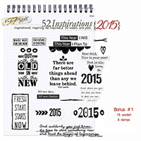 52 Inspirations 2015 - Bonus 1