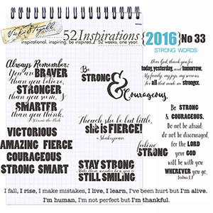 52 Inspirations 2016 - no 33