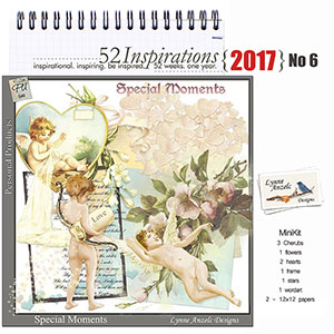 52 Inspirations 2017 No 06 Special Moments Mini Kit by Lynne Anzelc