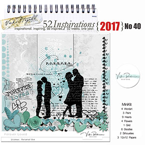 52 Inspirations 2017 No 40 Forever Loved Mini Kit by Vicki Robinson