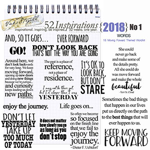 52 Inspirations 2018 -  No 1