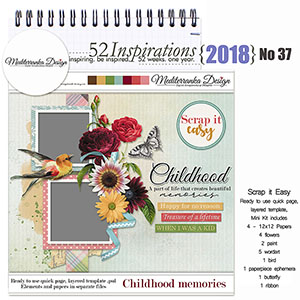 52 Inspirations 2018 -  No 37 by Mediterranka - Childhood Memories