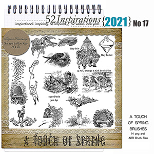52 Inspirations 2021 no 17 A Touch of Spring by Idgie's Heartsong