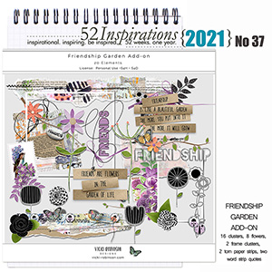 52 Inspirations 2021 No 37 Friendship Garden Add-on