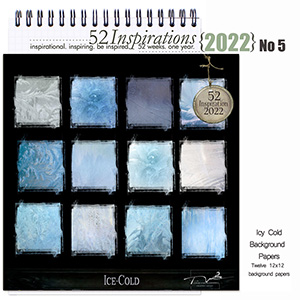 52 Inspirations 2022 no 05 Icy Cold Papers by Foxeysquirrel