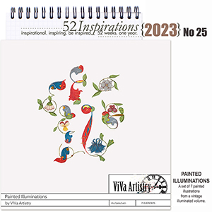 52 Inspirations 2023 no 25 Painted Illuminations by ViVa Artistry