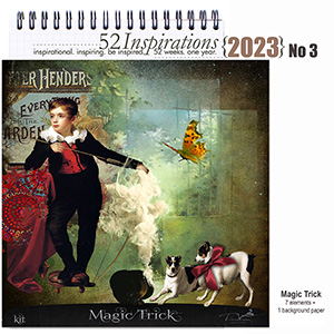 52 Inspirations 2023 no 03 Magic Trick by Foxeysquirrel