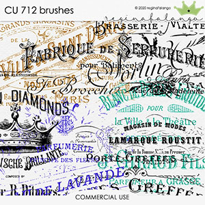 CU 712 BRUSHES 