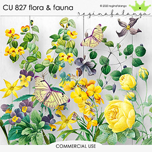 CU 827 FLORA & FAUNA