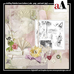 ArtPlay Palette Love Letters