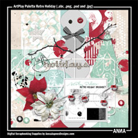 ArtPlay Palette Retro Holiday