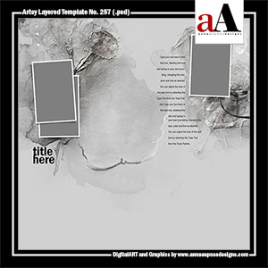 Artsy Layered Template No 257