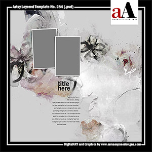 Artsy Layered Template No 284