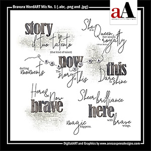 Bravura WordART Mix No 1