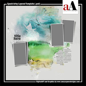 Epoch Artsy Layered Template