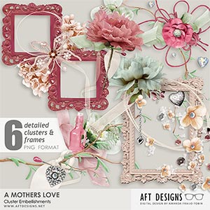 A Mother's Love Cluster Embellishments