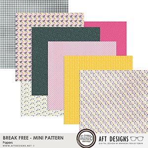 Break Free - Mini Patterned Papers