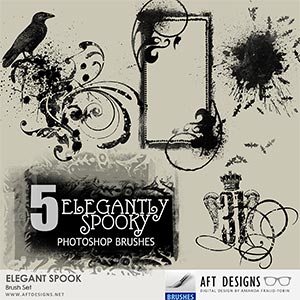 Brush Set: Elegant Spook