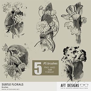 Brush Set: Subtle Florals