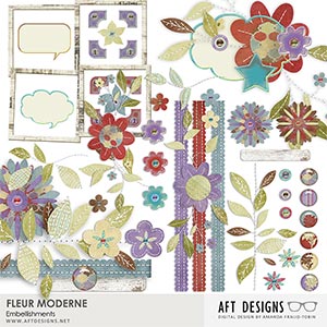 Fleur Moderne Embellishments