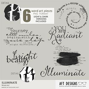 Illuminate Word Art