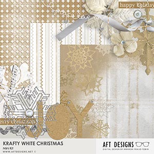 Krafty White Christmas Mini Kit