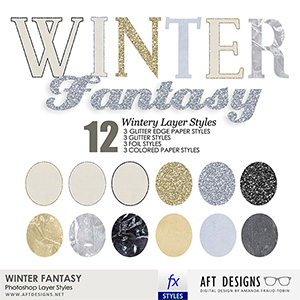 Layer Styles: Winter Fantasy